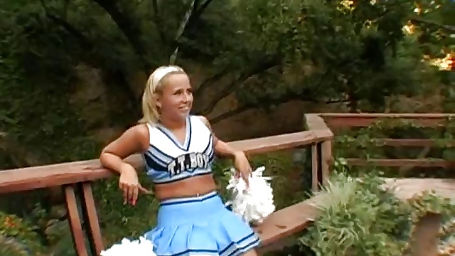 A black cock for a cheerleader