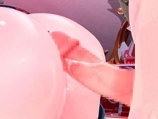 animated cutie delighting shemale dick segment