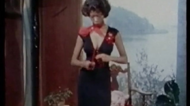 Classic Ebony Babe Black-on-Black Scene