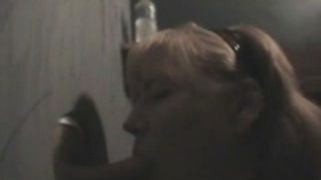 Cum slut dawn at the glory hole