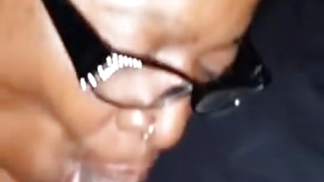 Ebony Mature Sucks Small Black Cock SBC