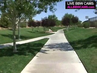 Lovely Sporty Bbw Blond Fat Ass Part 1