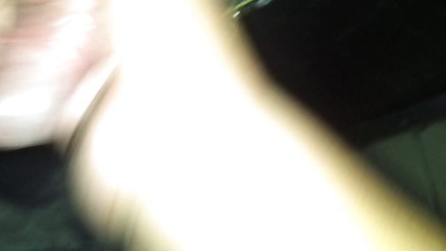 My wife at the glory holes