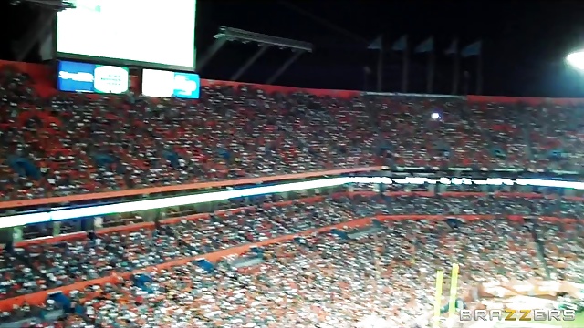 Two slutty football players celebrate by fucking their coach